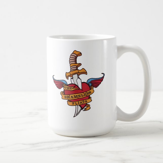 Die schamlosen Flirts Kaffeetasse (Rechts)