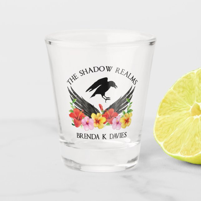 Die Schattenrealms Brenda K Davies Schnapsglas (Vorderseite)