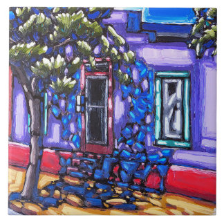 Die "schattierter Eingang, Tucson-Barrio-" Fliese
