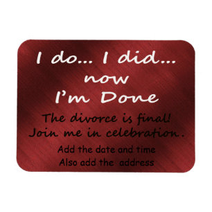 Die Scheidung ist endgültig Magnet