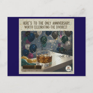 Die Scheidung (M) Feiertagspostkarte