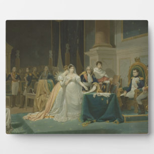 Die Scheidung von Kaiserin Josephine (1763-1814) 1 Fotoplatte