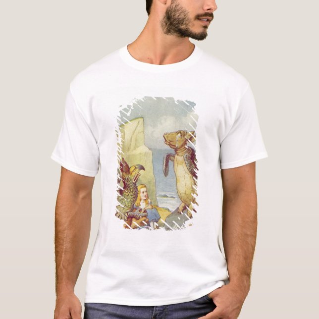 Die Scheinschildkröte und das Gryphon T-Shirt (Vorderseite)
