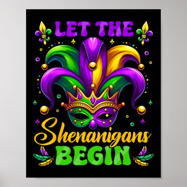 Die Schenanigans gelassen Mardi Gras 3 Poster (Vorne)