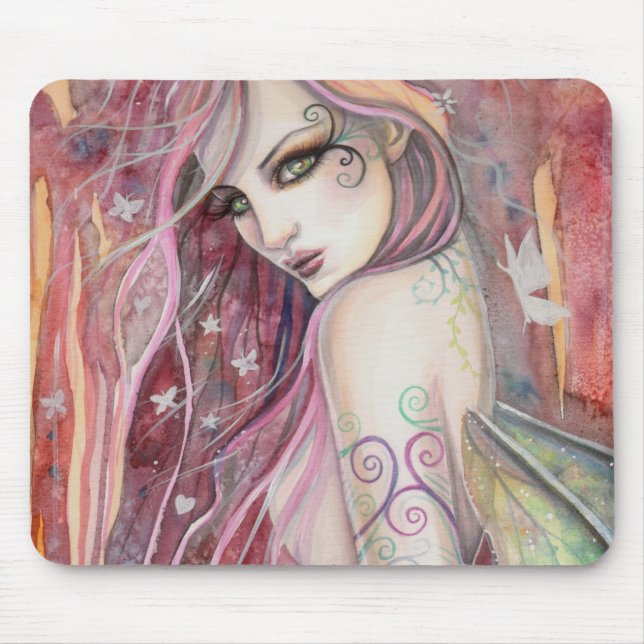 Die schicke Flirt Modern Faiasy Fantasy Art Mousepad (Vorne)