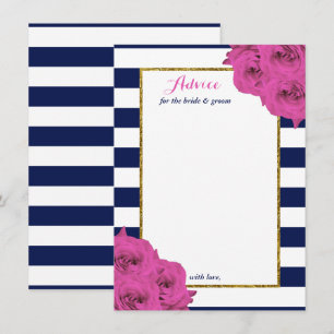 Die schicke, moderne Luxus-Hochzeitskollektion Ros Hinweiskarte
