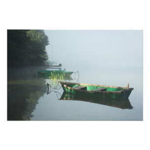 Die Schiffe auf ruhigem See Fotodruck