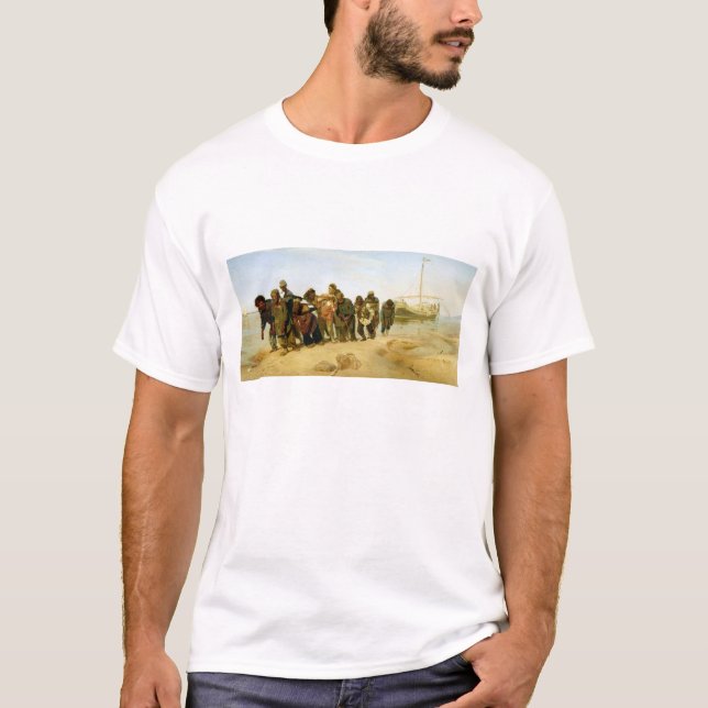 Die Schiffer auf dem Volga, 1870-73 T-Shirt (Vorderseite)