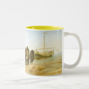 Die Schiffer auf dem Volga, 1870-73 Zweifarbige Tasse