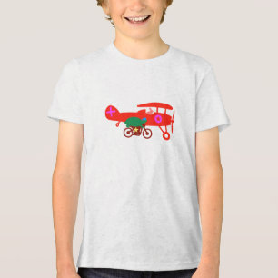 Die Schildkröte und der Hase Tri-Blend Shirt