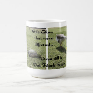 Die Schildkröte und die Gans (w/Text) Tasse