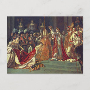 Die Schirmherrschaft des Kaisers Napoleon 1 Postkarte