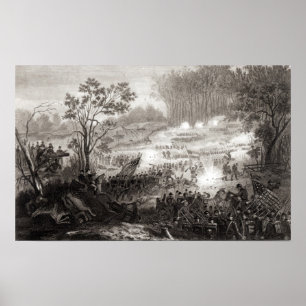 Die Schlacht bei der Landung in Pittsburg Poster