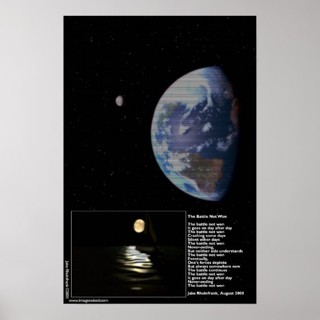 Die Schlacht nicht gewonnen: Erdgeschichte Poster (Vorne)