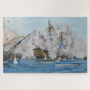 Die Schlacht um das Trafalgar-Puzzle Puzzle