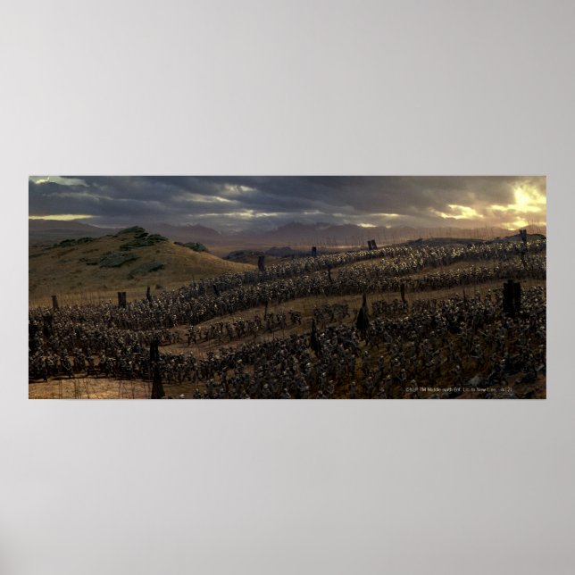 Die Schlacht um den Pelennor Fields Poster (Vorne)