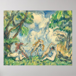 Die Schlacht um die Liebe - Paul Cézanne Fine Art Poster