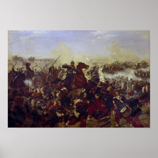 Die Schlacht um die Mars de la Tour Poster (Vorne)