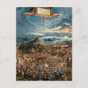 Die Schlacht um Issus Postkarte