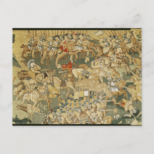 Die Schlacht um Jarnac Postkarte