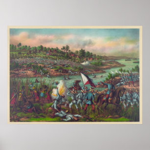 Die Schlacht um Manila Paceo Philippine im amerika Poster