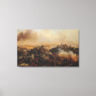 Die Schlacht um Sebastopol Leinwanddruck