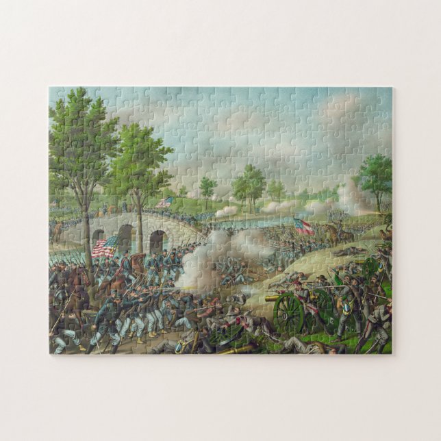 Die Schlacht von Antietam Maryland Puzzle (Horizontal)