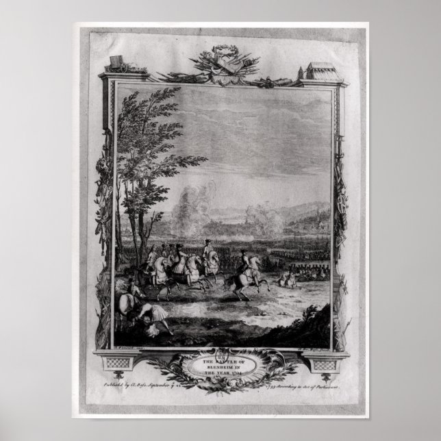 Die Schlacht von Blenheim Poster (Vorne)
