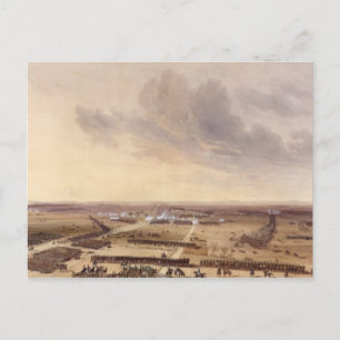 Die Schlacht von Montmirail Postkarte