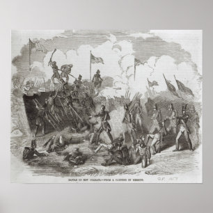 Die Schlacht von New Orleans Poster