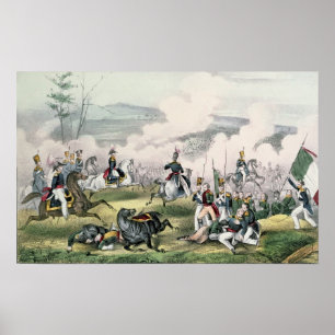 Die Schlacht von Palo Alto, Kalifornien, 8. Mai 18 Poster