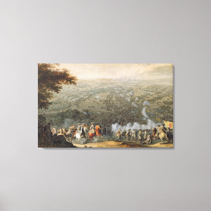 Die Schlacht von Poltava 2 Leinwanddruck