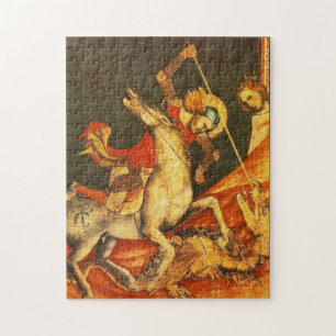 Die Schlacht von Saint George mit dem Drachen Puzzle