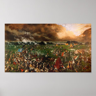 Die Schlacht von San Jacinto, Henry Arthur McArdle Poster