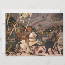 Die Schlacht von San Romano (Malerei aus dem Mitte