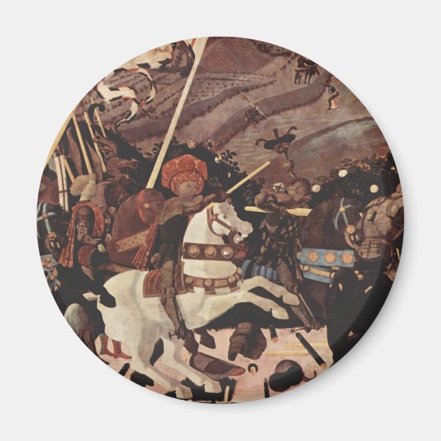 Die Schlacht von San Romano Teil II Magnet (Vorne)