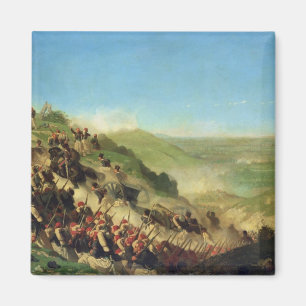 Die Schlacht von Solferino am 24. Juni 1859 Magnet