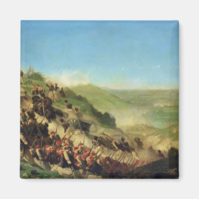 Die Schlacht von Solferino am 24. Juni 1859 Magnet (Vorne)