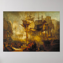 Die Schlacht von Trafalgar 1806 J. M. William Turn