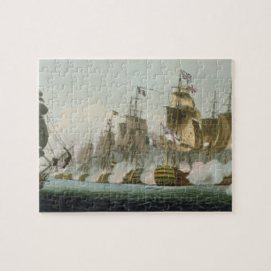 Die Schlacht von Trafalgar am 21. Oktober 1805 Puzzle
