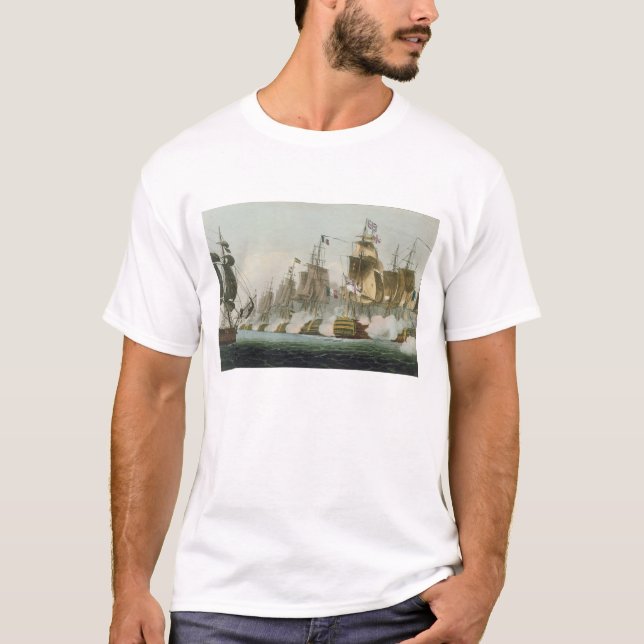 Die Schlacht von Trafalgar am 21. Oktober 1805 T-Shirt (Vorderseite)