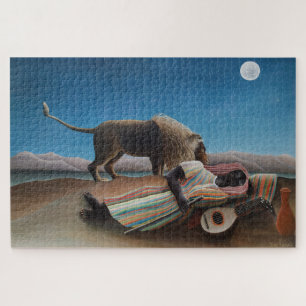 Die schlafende Zigeunerin   Henri Rousseau   Puzzle