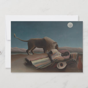 Die schlafende Zigeunerin von Henri Rousseau, Vint