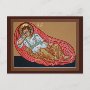 Die Schlafzimmergebet-Karte Postkarte