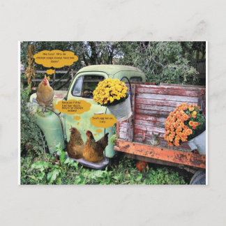 Die Schlampe an dir! Postkarte