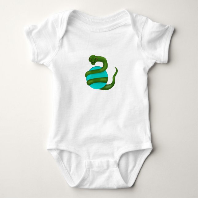 Die Schlange Baby Strampler (Vorderseite)