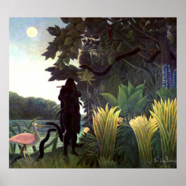 Die Schlange Charmer von Henri Rousseau Poster