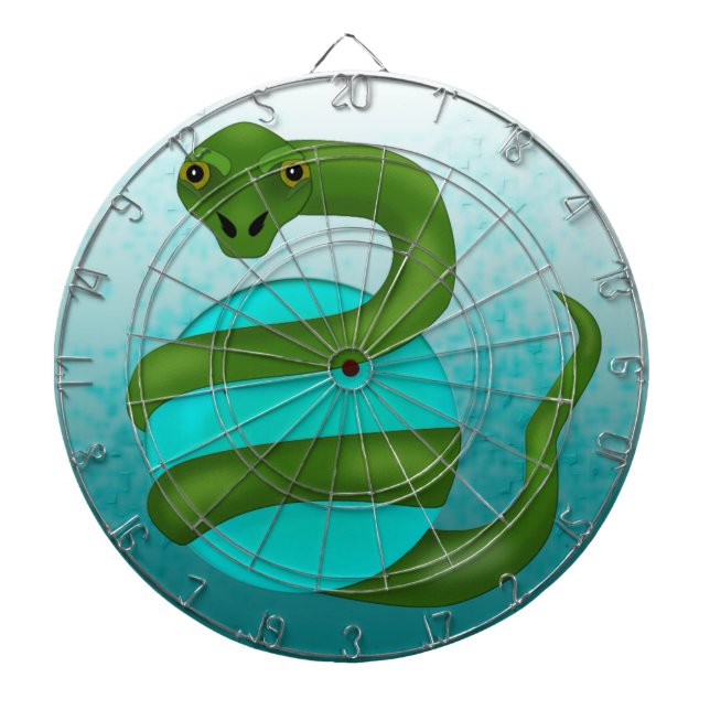 Die Schlange Dartscheibe (vorne)