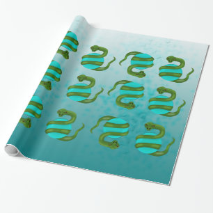 Die Schlange Geschenkpapier