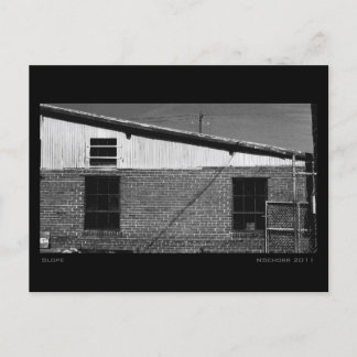 Die schlanke Stadtmauer für digitale Kunst Postkarte